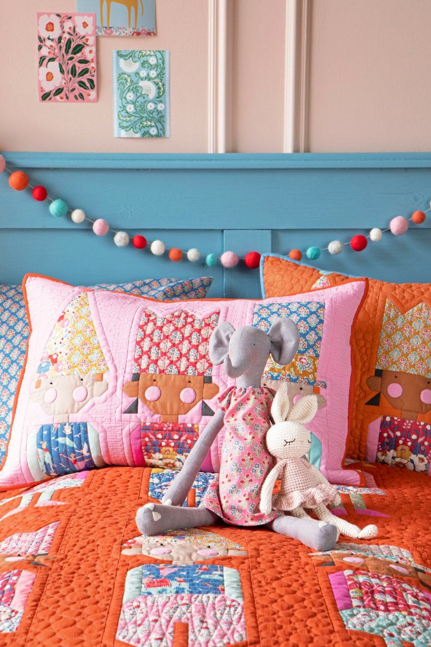 Tilda Patchwork Stoff Baumwolle - Jubilee - Anemone Blue